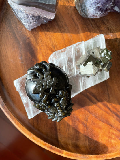 [龍年限定：金曜石龍龜] 沉穩帶金沙的暗黑法師 發
