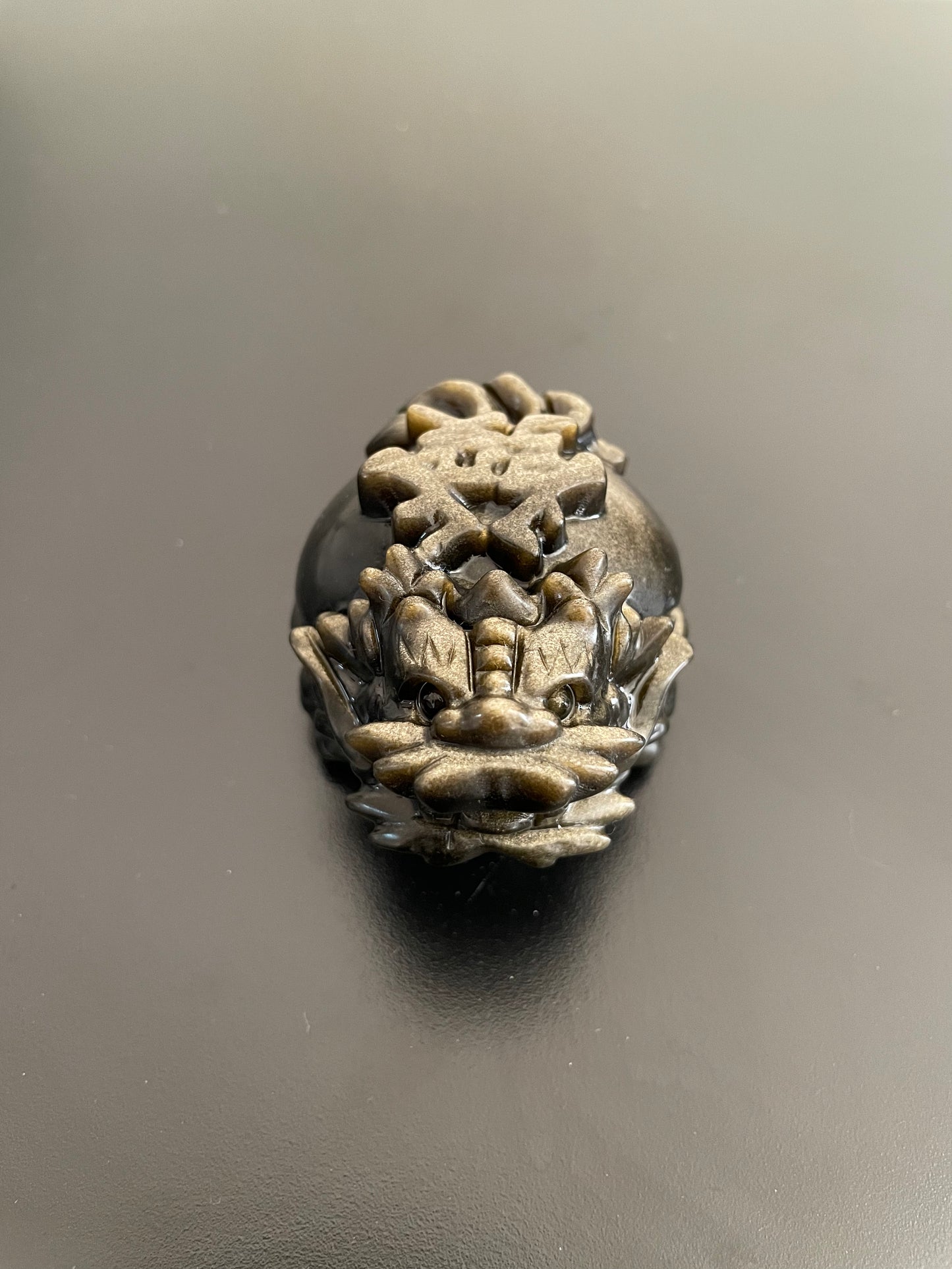 [龍年限定：金曜石龍龜] 沉穩帶金沙的暗黑法師 發
