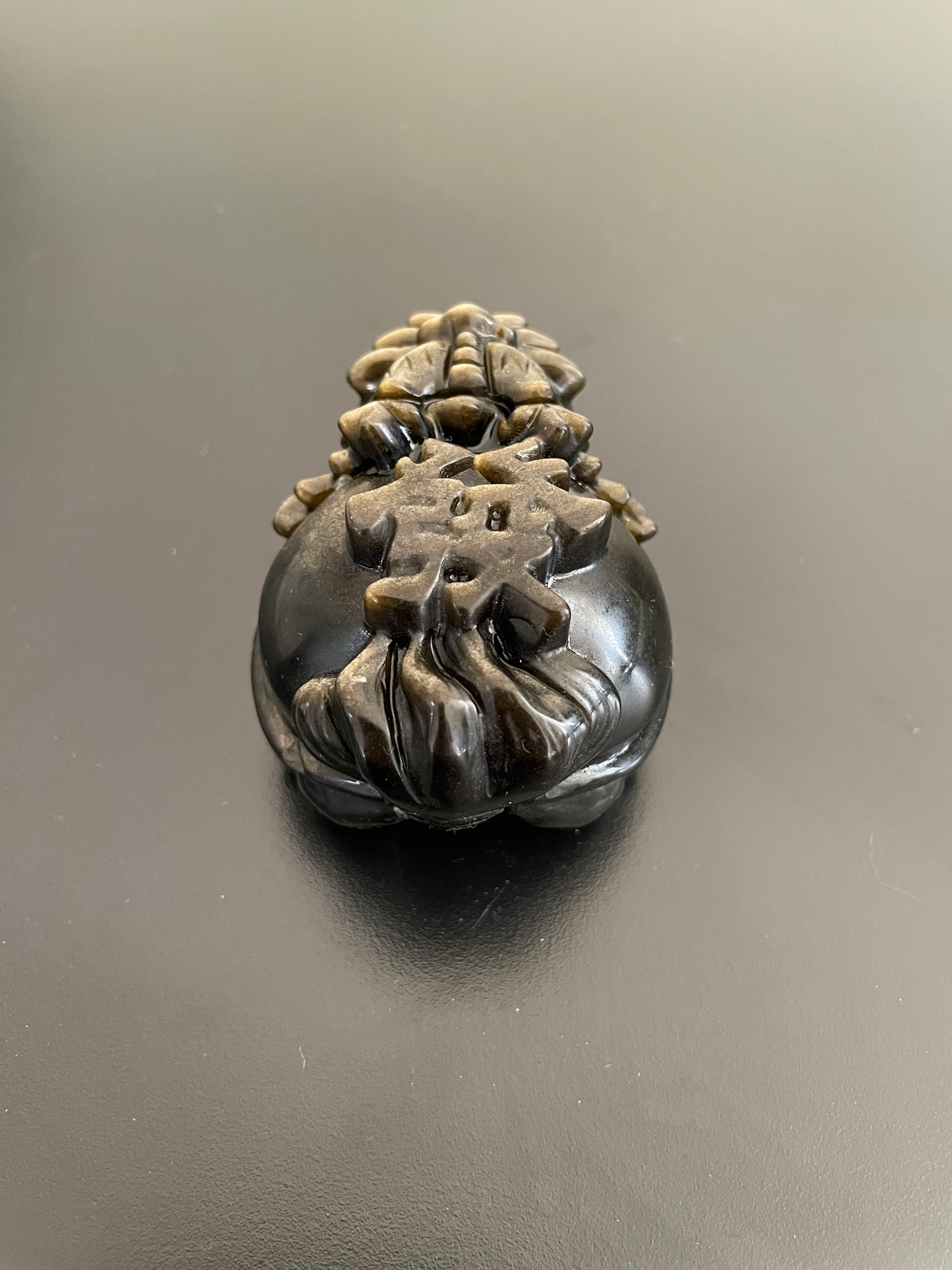 [龍年限定：金曜石龍龜] 沉穩帶金沙的暗黑法師 發