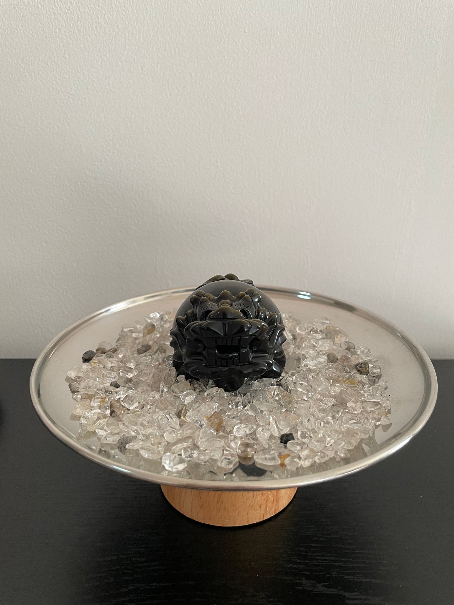 [金曜石龍龜] 沉穩帶金沙的暗黑法師 (光背)