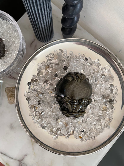 [金曜石龍龜] 沉穩帶金沙的暗黑法師 (光背)