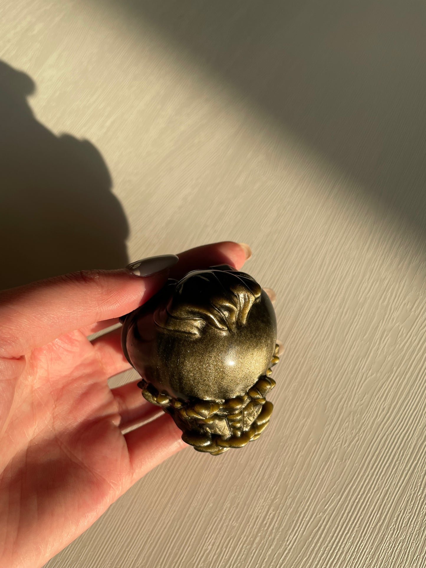 [金曜石龍龜] 沉穩帶金沙的暗黑法師 (光背)