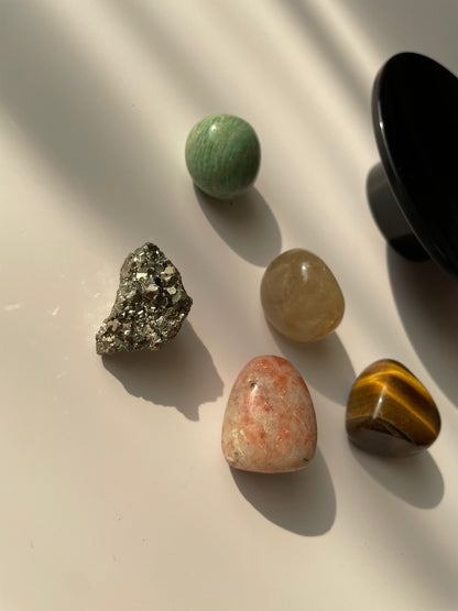 [我要財富自由套組] 秘鲁黃銅礦小精品，正財偏財通通來