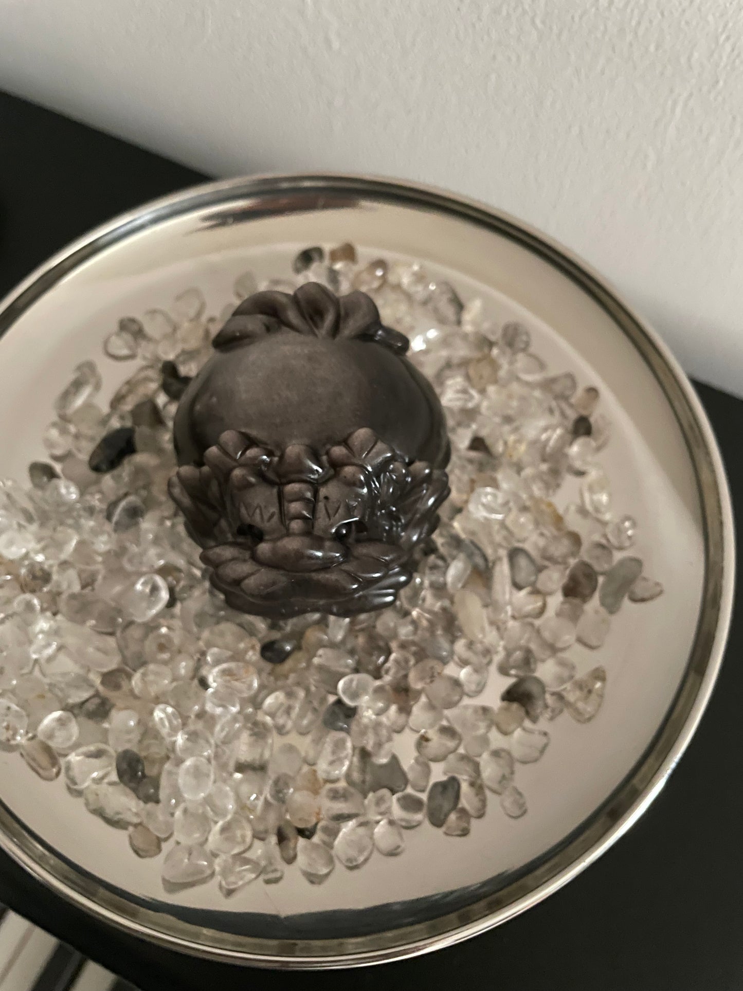 [金曜石龍龜] 沉穩帶金沙的暗黑法師 (光背)